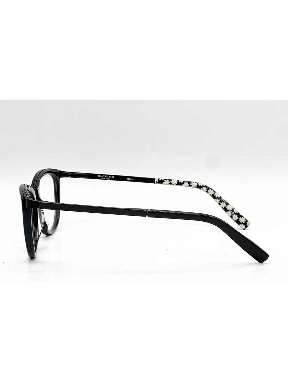 Isaac Mizrahi Im30039 Bk Black Authentic Eyeglasses 52-18-135